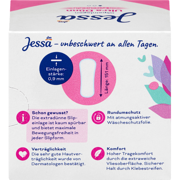 Slipeinlagen Ultra Dünn mit Frischeduft Jessa