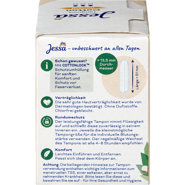 Tampons Cotton Normal Jessa