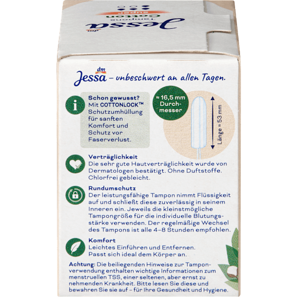 Tampons Cotton Super Jessa