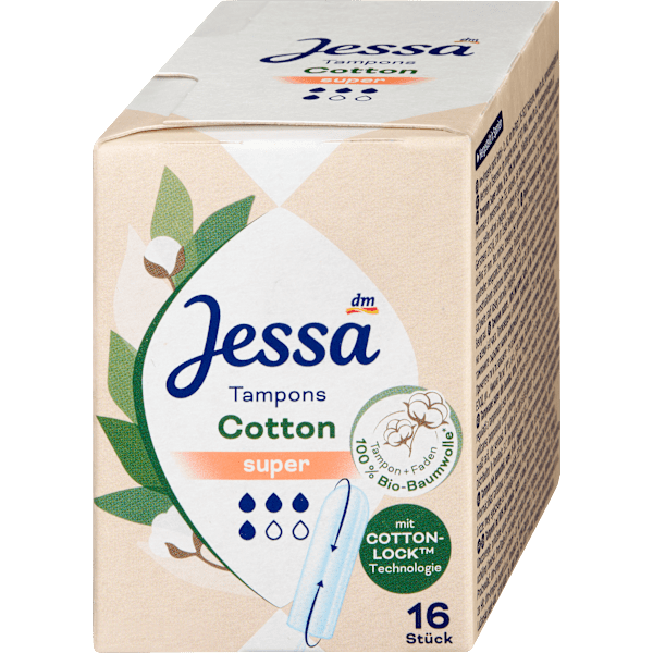 Tampons Cotton Super Jessa