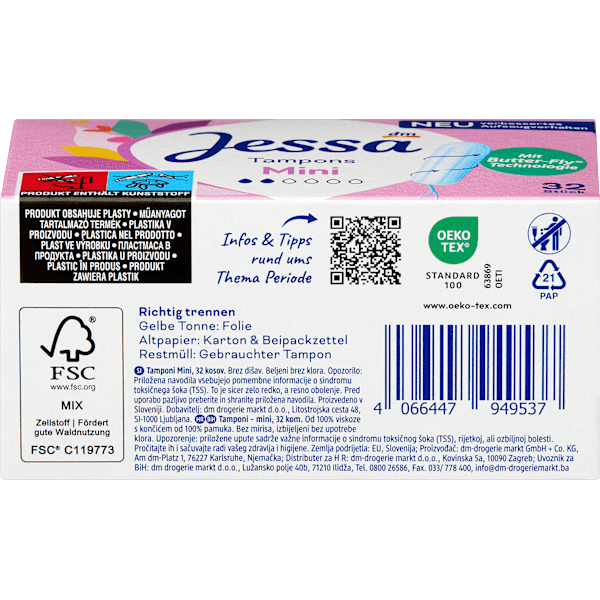 Tampons Mini Jessa