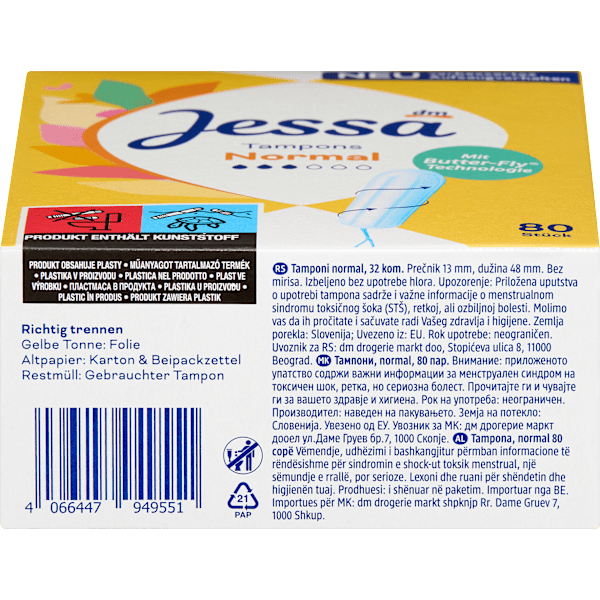Tampons Normal Jessa