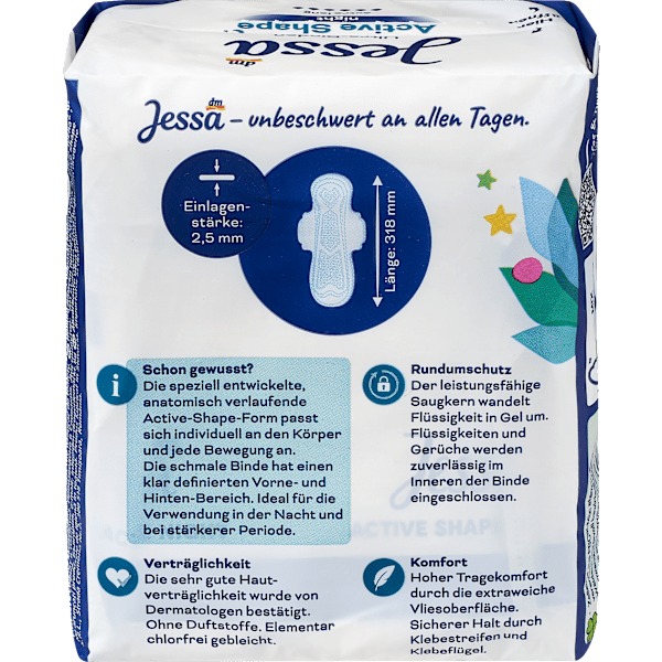 Ultra-Binden Active Shape Night Jessa