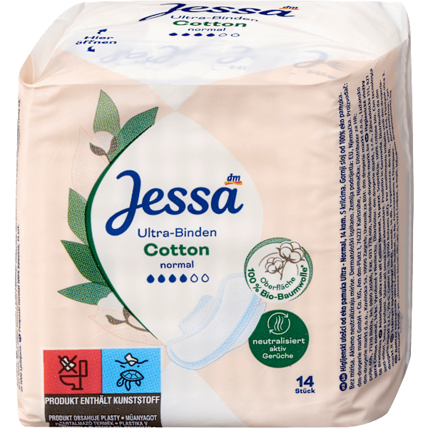 Ultra-Binden Cotton Normal Jessa
