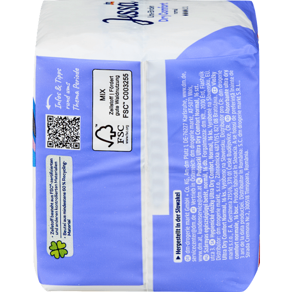 Ultra Binden Dry Comfort Normal Jessa