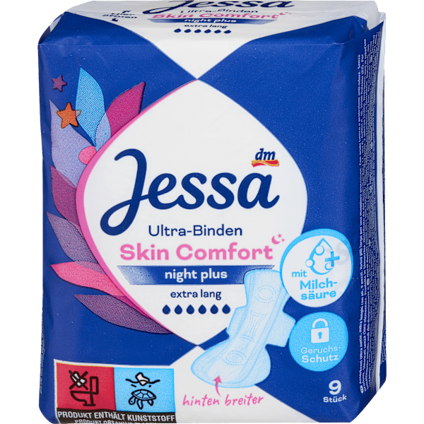 Ultra Binden Skin Comfort Night Plus Jessa
