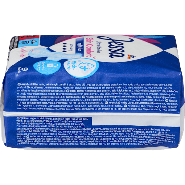 Ultra Binden Skin Comfort Night Plus Jessa