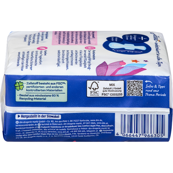 Ultra Binden Skin Comfort Night Plus Jessa