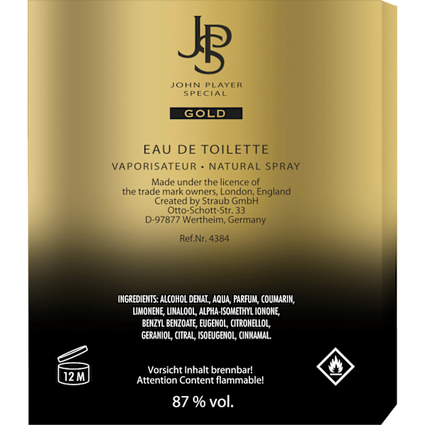 Gold Eau de Toilette John Player Special