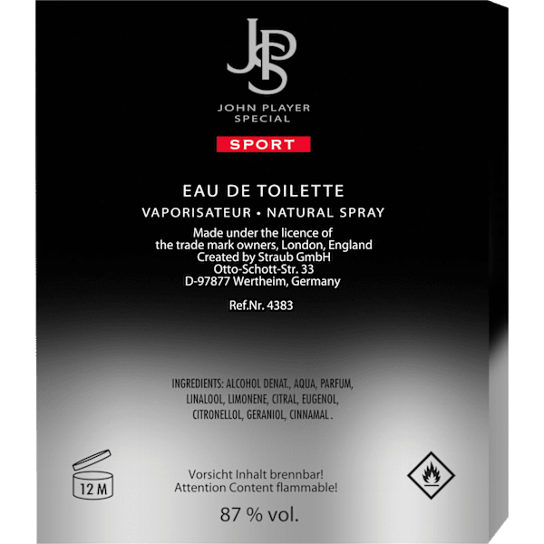 Sport Eau de Toilette John Player Special