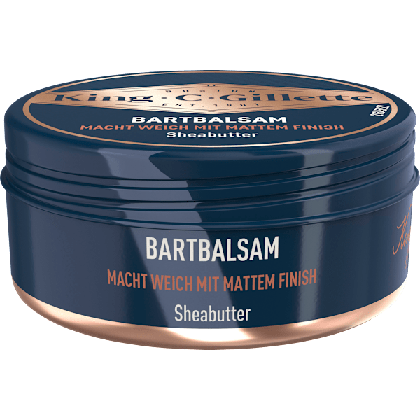 Bartbalsam King. C. Gillette