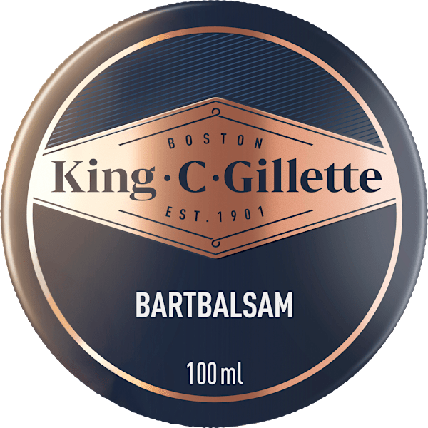 Bartbalsam King. C. Gillette