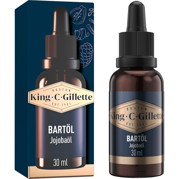 Bartöl King. C. Gillette