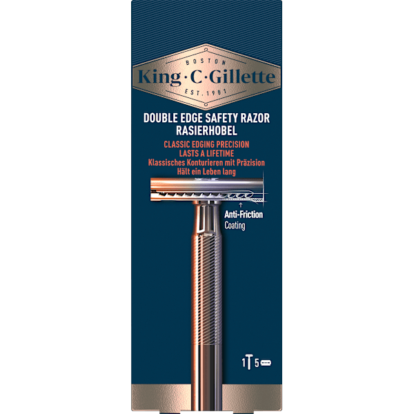 Rasierhobel, Double Edge King. C. Gillette