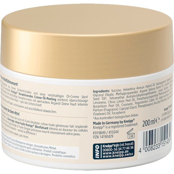 Körperpeeling Creme-Öl-Peeling Kneipp