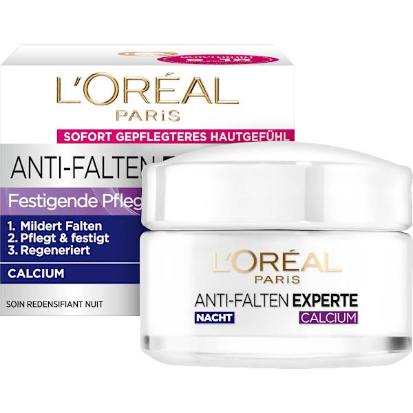 Anti Falten Nachtcreme Experte 55+ L'ORÉAL PARiS