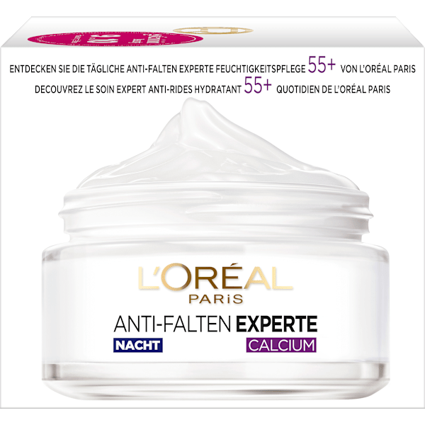 Anti Falten Nachtcreme Experte 55+ L'ORÉAL PARiS