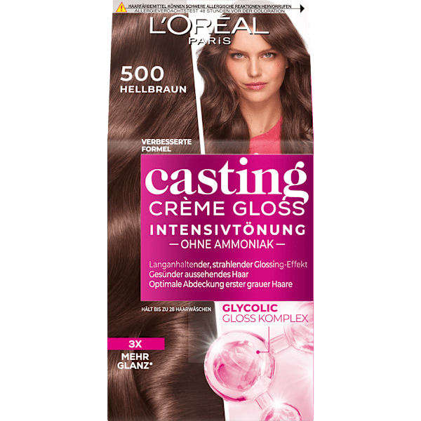 Intensivtönung 500 Hellbraun L'ORÉAL PARiS casting CRÈME GLOSS