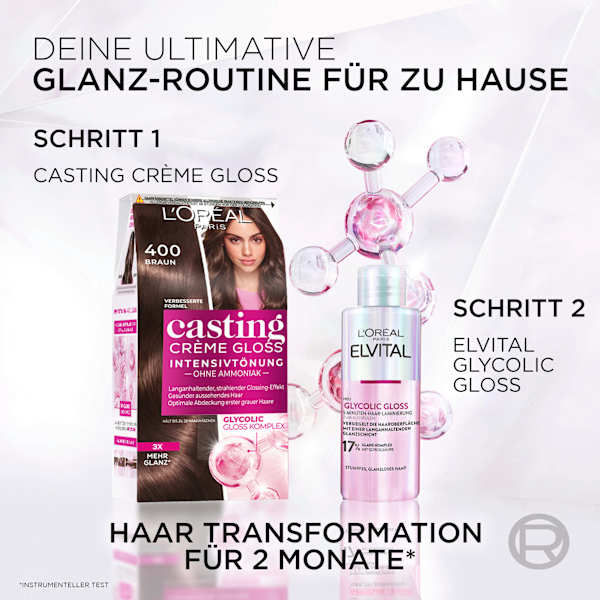 Intensivtönung 500 Hellbraun L'ORÉAL PARiS casting CRÈME GLOSS