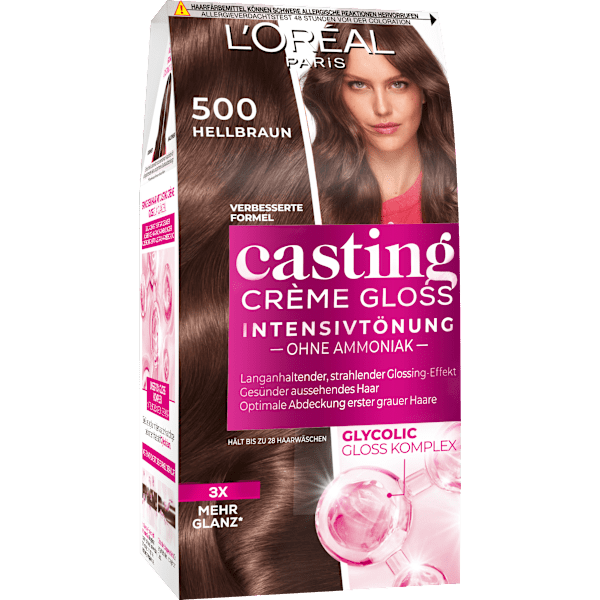 Intensivtönung 500 Hellbraun L'ORÉAL PARiS casting CRÈME GLOSS