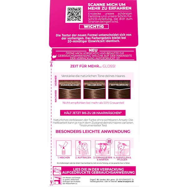 Intensivtönung 515 Chocolate Cookie L'ORÉAL PARiS casting CRÈME GLOSS