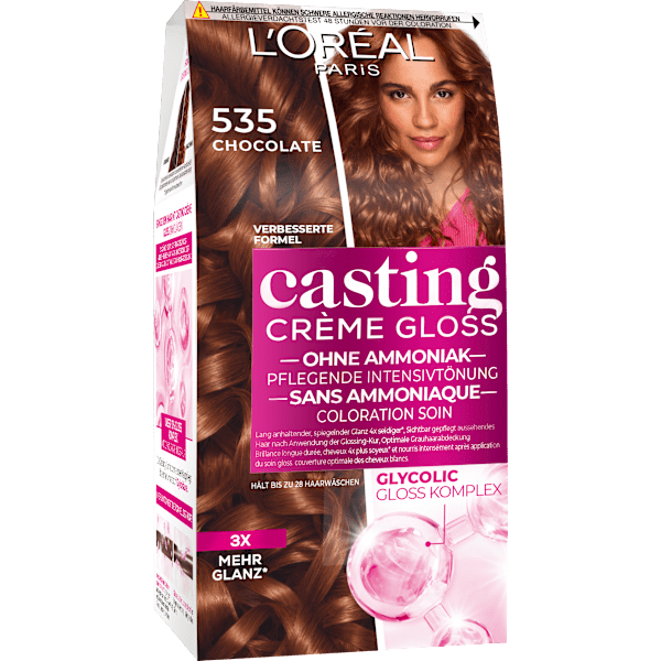 Intensivtönung 535 Chocolat L'ORÉAL PARiS casting CRÈME GLOSS