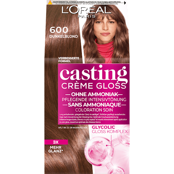 Intensivtönung 600 Dunkelblond L'ORÉAL PARiS casting CRÈME GLOSS