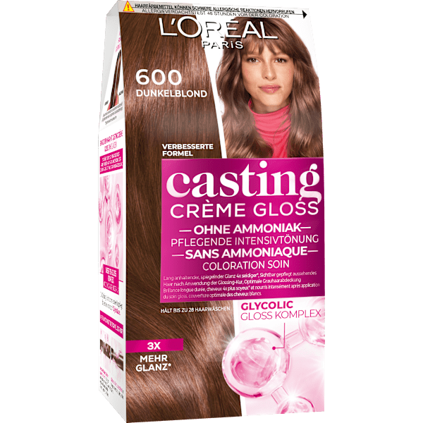 Intensivtönung 600 Dunkelblond L'ORÉAL PARiS casting CRÈME GLOSS