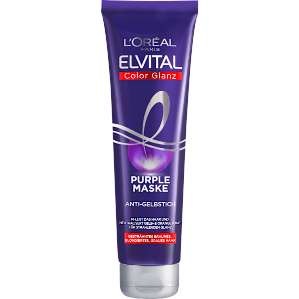 Haarkur Color Glanz Anti-Gelbstich L'ORÉAL PARiS ELVITAL