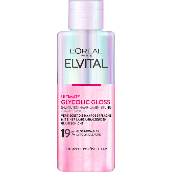 Haarkur Glycolic Gloss, 5 Minuten Haar-Laminierung L'ORÉAL PARiS ELVITAL