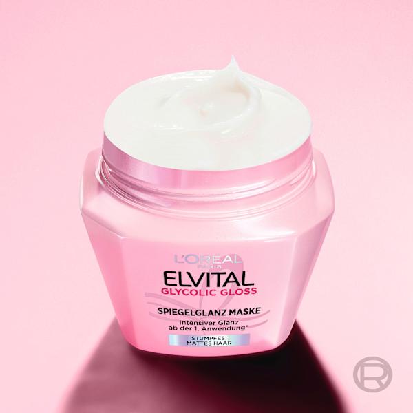 Haarmaske Glycolic Gloss Spiegelglanz L'ORÉAL PARiS ELVITAL