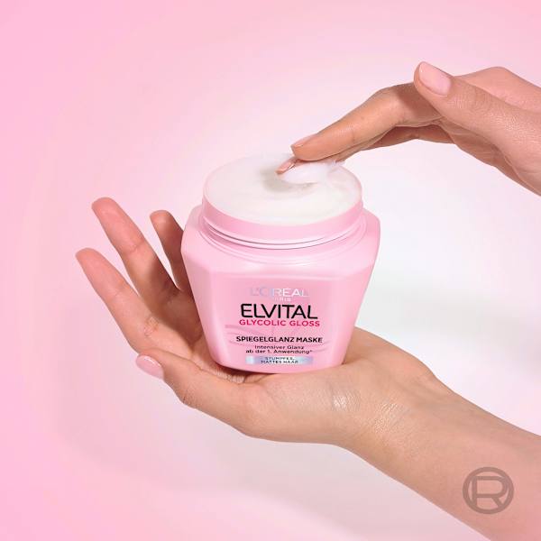 Haarmaske Glycolic Gloss Spiegelglanz L'ORÉAL PARiS ELVITAL