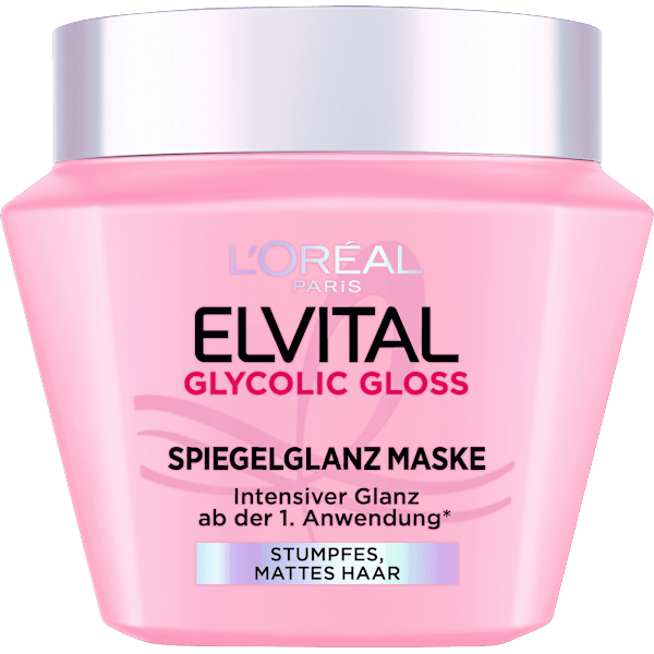 Haarmaske Glycolic Gloss Spiegelglanz L'ORÉAL PARiS ELVITAL