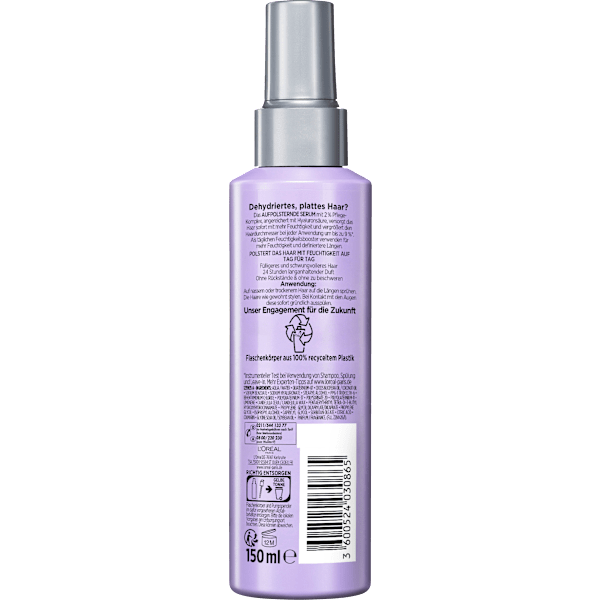 Haarserum Hydra Hyaluronic, feuchtigkeitsspendend L'ORÉAL PARiS ELVITAL