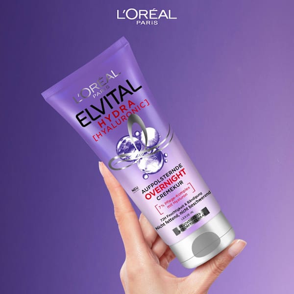 Leave-In Haarkur Hydra Hyaluronic Overnight L'ORÉAL PARiS ELVITAL