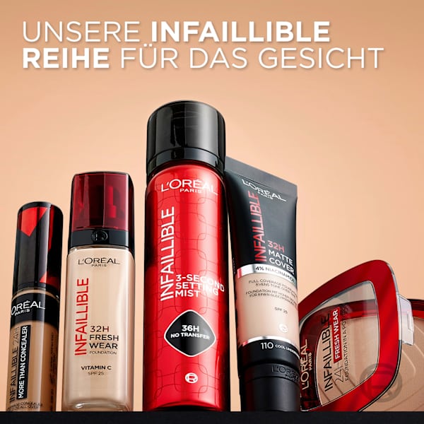 Foundation Infaillible 32H Fresh Wear, 120 Vanilla, LSF 25 L'ORÉAL PARiS