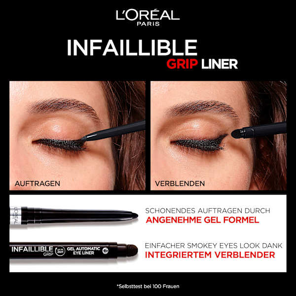 Gel Eyeliner Infallible Automatic 07 Intense Turquoise L'ORÉAL PARiS