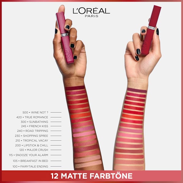 Lippenstift Infaillible Matte Resistance 16H, 120 Major Crush L'ORÉAL PARiS