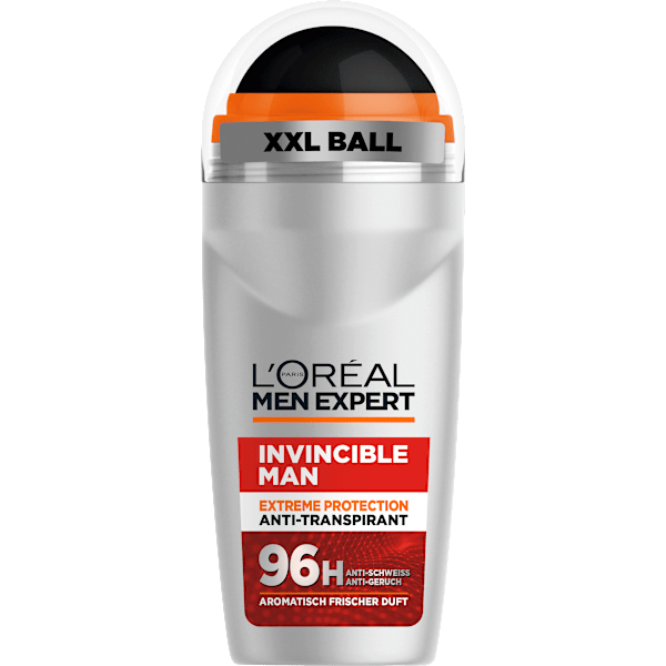 Antitranspirant Deo Roll-on Invincible L'ORÉAL PARiS MEN EXPERT