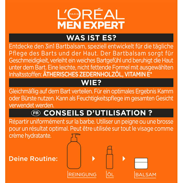 Bartbalsam Barber Club Bartpflege mit Zedernholzöl L'ORÉAL PARiS MEN EXPERT