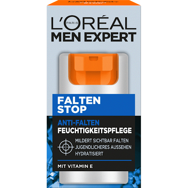 Gesichtscreme Anti-Falten, Feuchtigkeitspflege mit Vitamin E L'ORÉAL PARiS MEN EXPERT