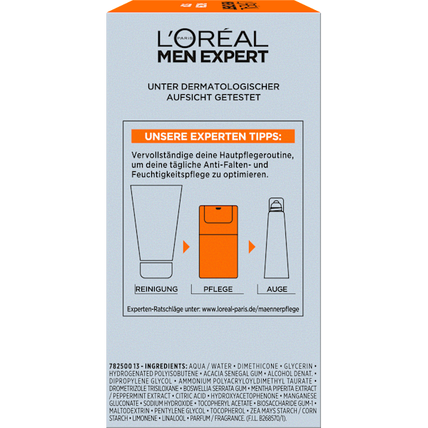 Gesichtscreme Anti-Falten, Feuchtigkeitspflege mit Vitamin E L'ORÉAL PARiS MEN EXPERT