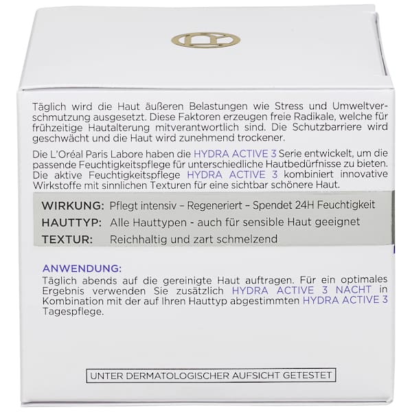 Nachtcreme Hydra Active 3 L'ORÉAL PARiS