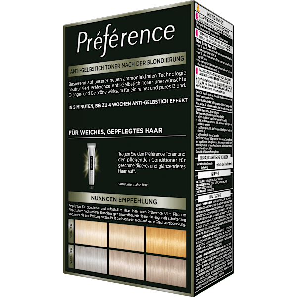 Haartoner 01 Platinum Ice L'ORÉAL PARiS PRÉFÉRENCE