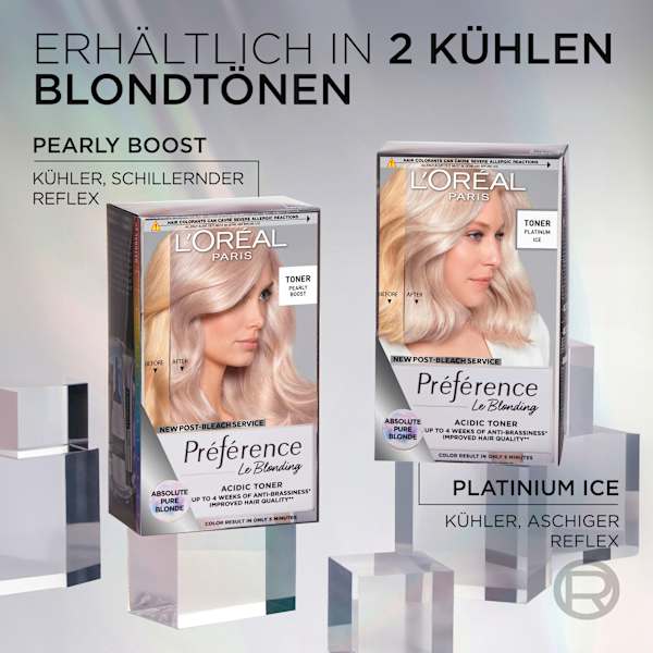 Haartoner 02 Pearly Boost L'ORÉAL PARiS PRÉFÉRENCE