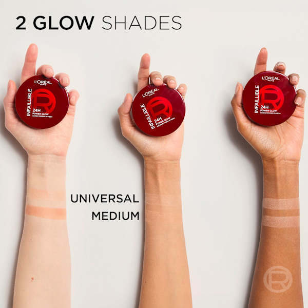 Puder Infaillible 24H Power Glow in Mesh Medium L'ORÉAL PARiS