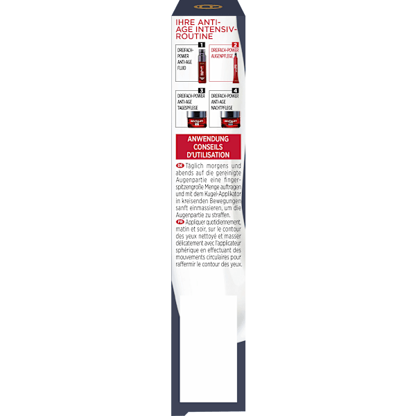 Augencreme Revitalift Laser X3 Anti Age mit Koffein L'ORÉAL PARiS REVITALIFT