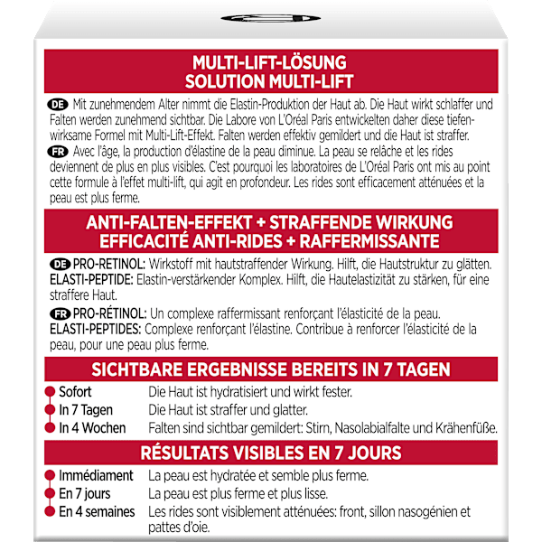 Nachtcreme Revitalift, Anti-Falten L'ORÉAL PARiS REVITALIFT