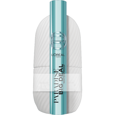 L'ORÉAL PARiS Set Paradise Big Deal Mascara Waterproof Black & Ice Roller, 1 pc