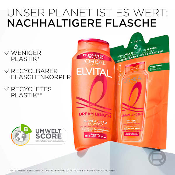Shampoo Dream Lengths Nachfüllpack L'ORÉAL PARiS